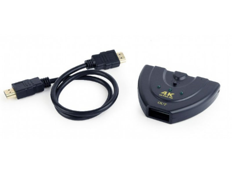 CableXpert HDMI - Nero - 0,5 m - 5 V - 0,15 A - 77 mm DSW-HDMI-35