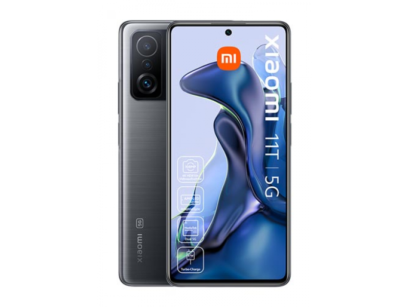 Xiaomi 11T 5G Smartphone 6.67 - 8GB - 128GB - Triple 108MP - Batteria 5000Mah - Carico rapido di 67 W