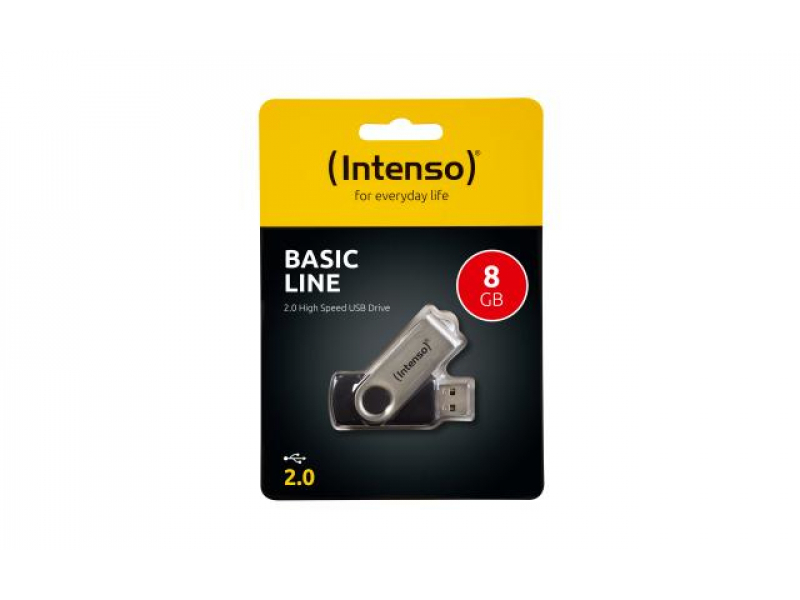 INTENSO PEN DISK 64GB USB 2.0 BASIC LINE BLACK