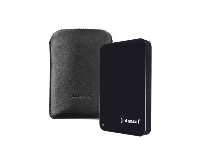 Intenseo Memory Drive - 2 TB in Black + Bag (HDD esterno, 2.5)