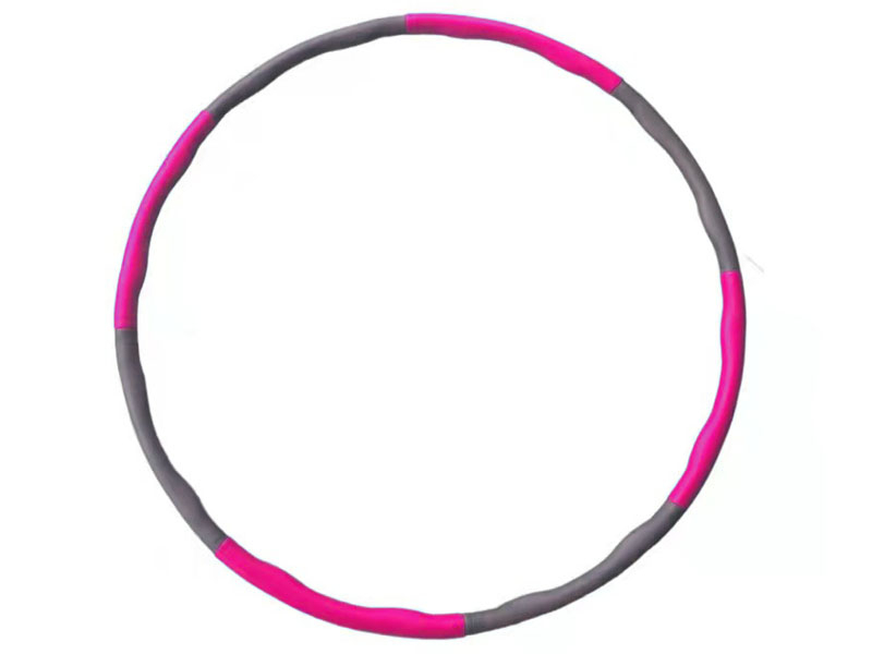 Schiuma Hula Hoop 100 cm, 1,2 kg (rosa-grigio)