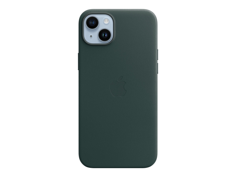 Apple Custodia iPhone 14 Plus in Pelle - Verde foresta (Apple - bagsidecover til mobiltelefon)