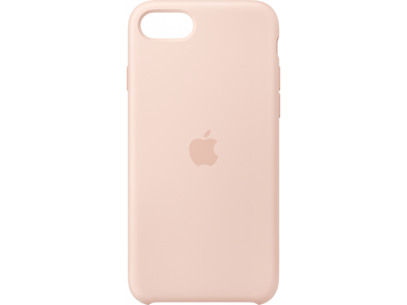 IPHONE SE SILICONE CASE - CHALK PINK