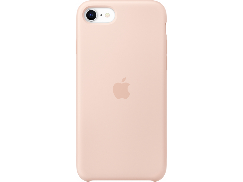 IPHONE SE SILICONE CASE - CHALK PINK