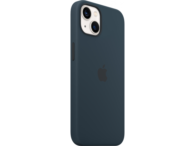 iPhone 13 Silicone Case with MagSafe " Abyss Blue