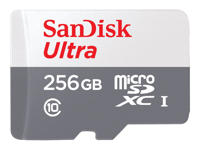 SanDisk Ultra 256 GB MicroSDXC UHS-I Classe 10 (SanDisk Ultra - Scheda di memoria flash - 256 GB - Class 10 - UHS-I microSDXC)