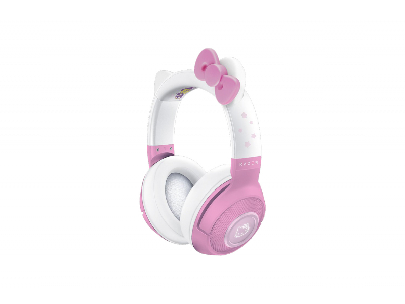 Razer Octopus Bt Hello Kitty Edition Gaming Aurione (Bluetooth, CabLeless, Ear -Evidening, Stereo, Microfono, RGB)