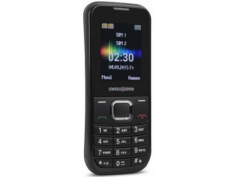 Doro Swisstone SC 230 Doppia SIM 1.77 Bluetooth 600mAh Nero 45003