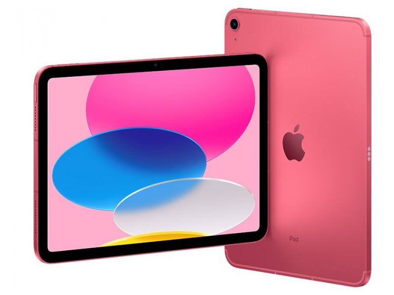 Apple iPad 10. Generazione + cellulare 27,69 cm (10,9) 64 GB Pink (iPados 16, Touch-ID, A14 Bionic Chip)