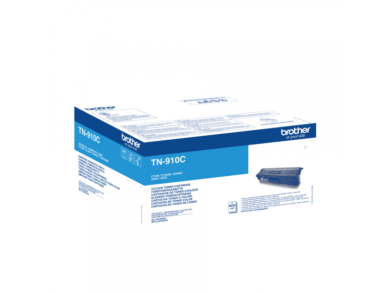 Brother TN-910C cartuccia toner 1 pz Originale Ciano (TN910C ULTRA HY TONER FOR BC4 - PALLET QTY 96)