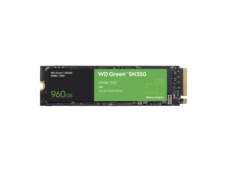 Western Digital Green SN350 960 GB M.2 PCI Express 3.0 NVMe (WD Green SN350 NVMe SSD WDS960G2G0C -)