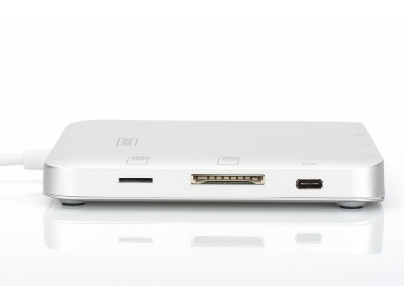 La Docking Station Universale completamente funzionale USB Type-C vi offre tutto il necessario per creare una postazione di lav