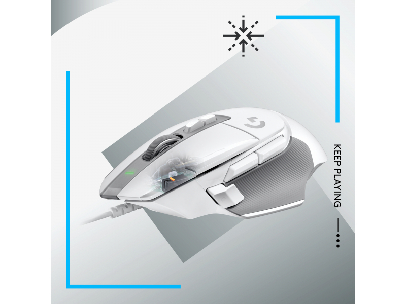 G502 X - WHITE - EER2 - .