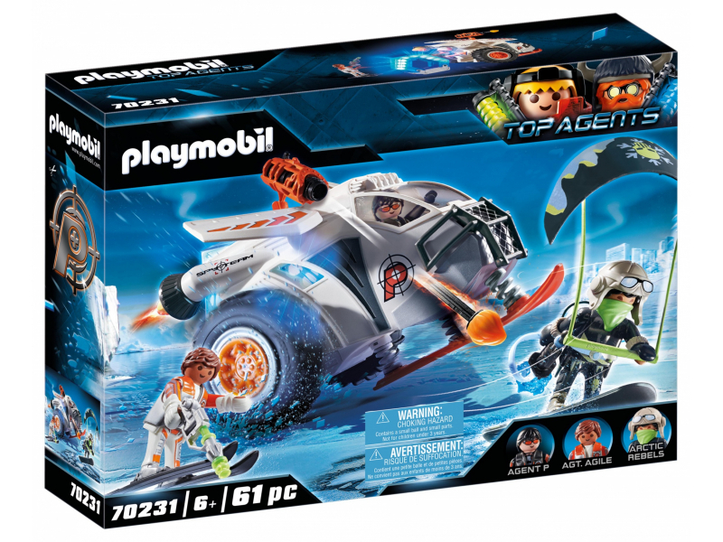 Playmobil Top Agents - Spy Team Snow Glider (70231)