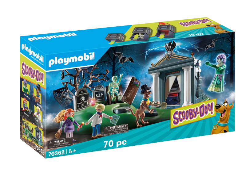 Playmobil SCOOBY DOO! Avventure nel cimitero (70362)