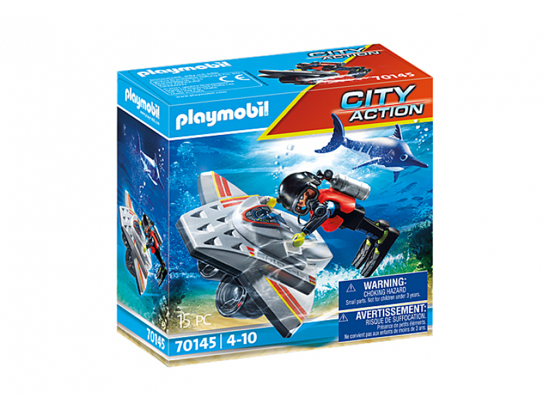 Playmobil City Action - Monopattino soccorso (70145)