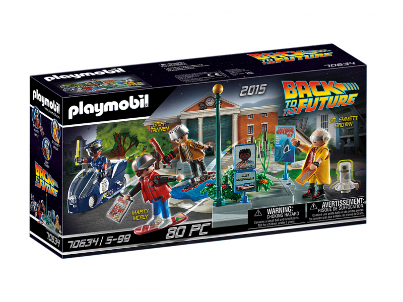 Playmobil Ritorno al futuro - Percorso Hoverboard (70634)