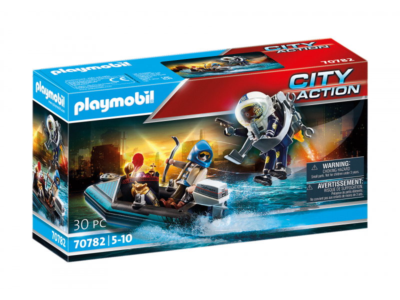 Playmobil City Action - Jetpack della polizia (70782)