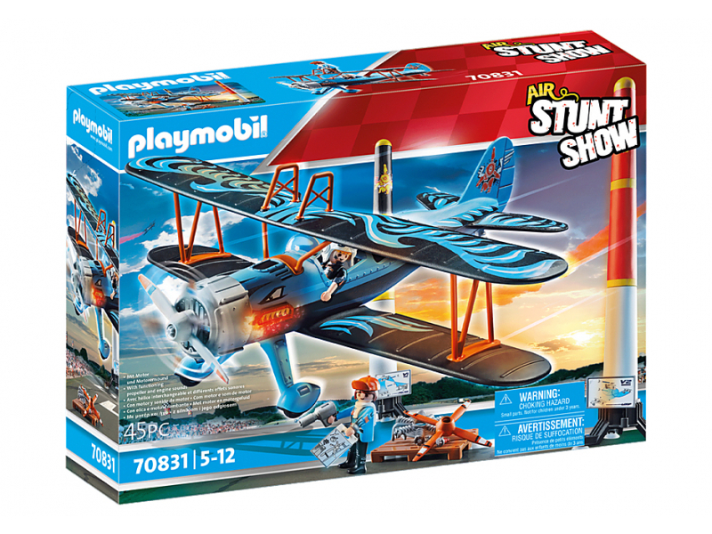 Playmobil Air Stunt Show - Biplano Fenice (70831)