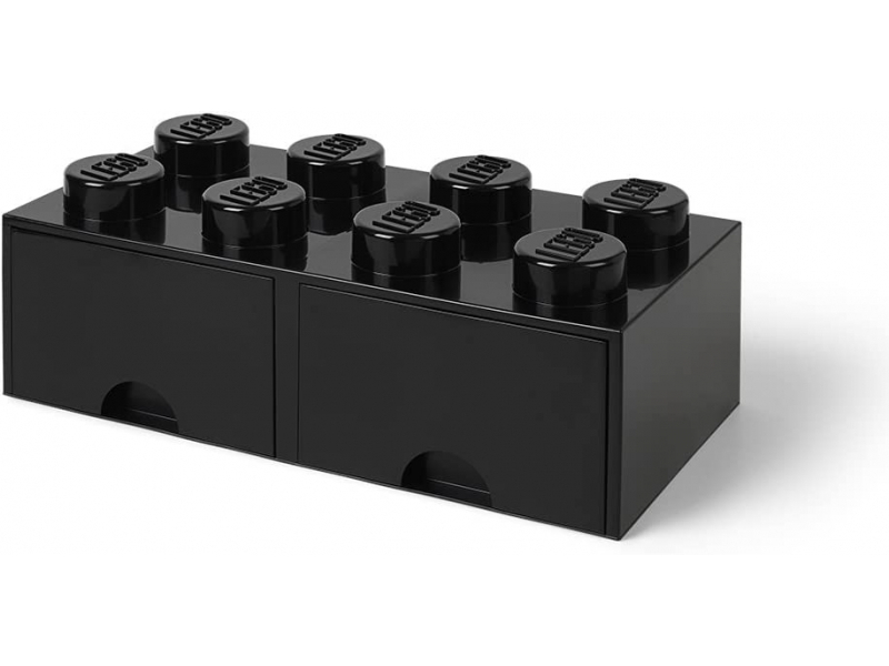 LEGO Storage Brick Cassetto 8 NERO (40061733)