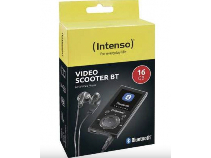 Intenso Video Scooter BT 1.8 16GB Nero 3717470