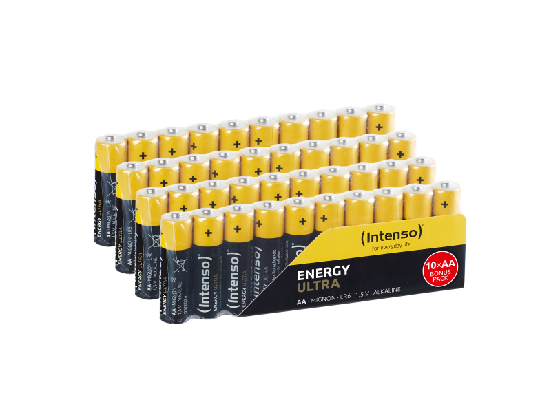 Batterie Intenso Energy Ultra AA Mignon LR6 Confezione da 40 7501520