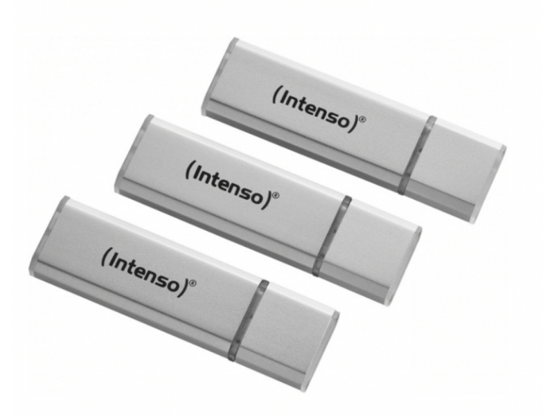 Intenso Alu Line USB Flash 16GB 2.0 confezione tripla 3421473