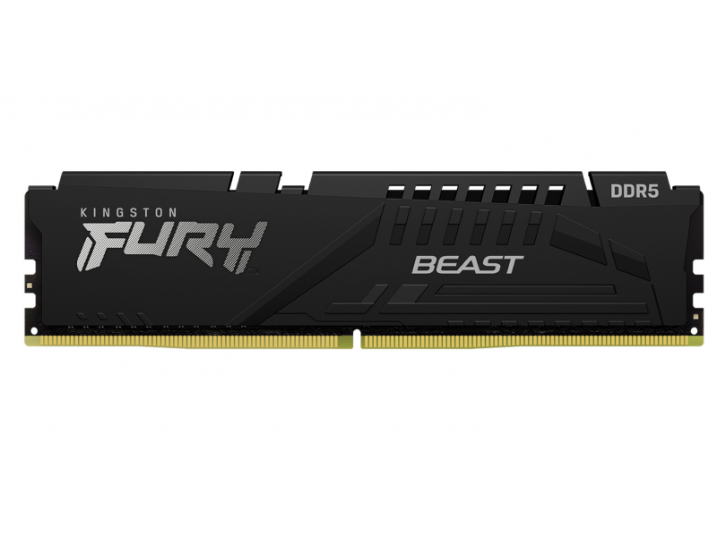 Kingston Technology FURY Beast 32 GB 6000 MT/s DDR5 CL40 DIMM Black XMP (KINGSTON 32GB 6000MT/S DDR5 CL40 DIMM)