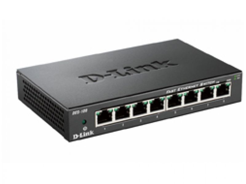 D-Link DES-108 Nero (DES-108/E FAST ETHERNET SWITCH - IN)