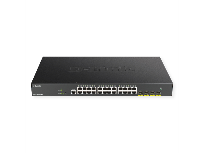 D-LINK 28-PORT SMART MANAGED POE+ GIGABIT SWITCH 4X 10G DLINK GREEN 3.0 24X 10/100/1000MBIT/S TP RJ-45 POE PORT 802.3AT