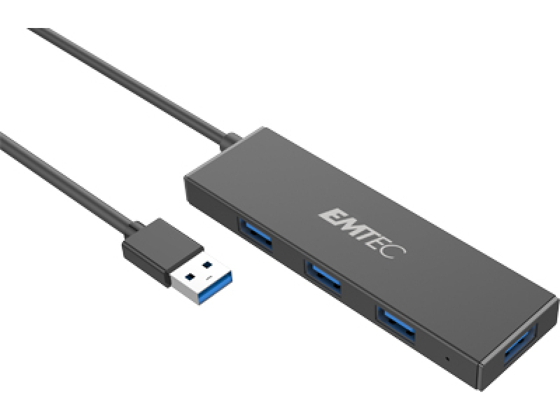 Emtec T620A Hub classico tipo A USB 3.1 a 4 porte