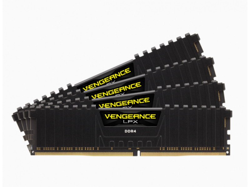 Corsair Vengeance LPX CMK32GX4M4D3600C16 memoria 32 GB 4 x 8 GB DDR4 3600 MHz (CORSAIR Vengeance LPX - 32GB: 4x8GB -)