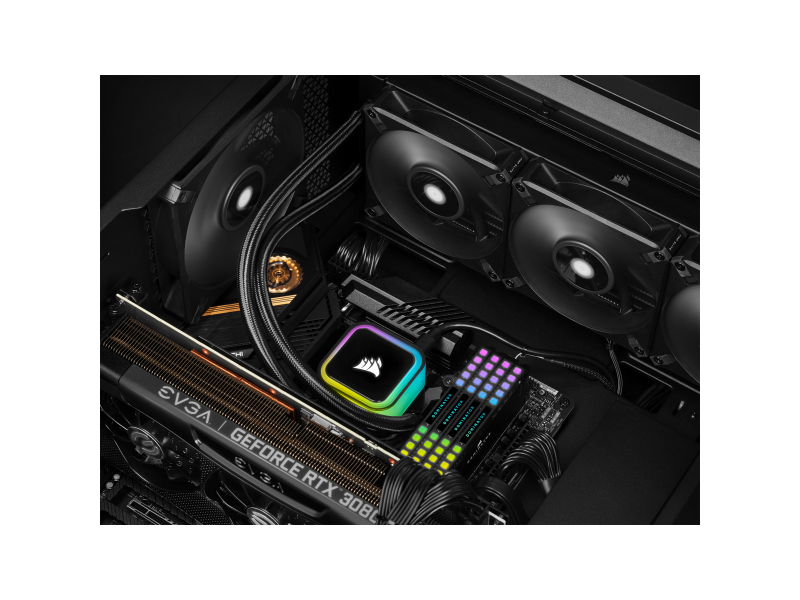 CORSAIR DISSIPATORE A LIQUIDO ICUE H150 ELITE RGB CW-9060060-WW