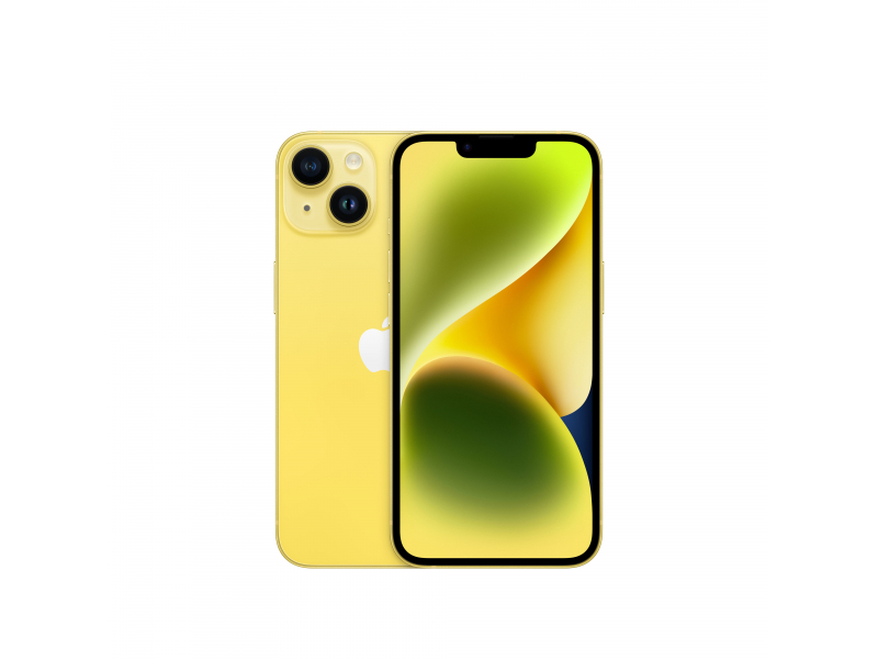 Apple iPhone 14 15,5 cm [6.1] Doppia SIM iOS 17 5G 256 GB Giallo (IPHONE 14 YELLOW - 5G 256GB A15 IOS15)