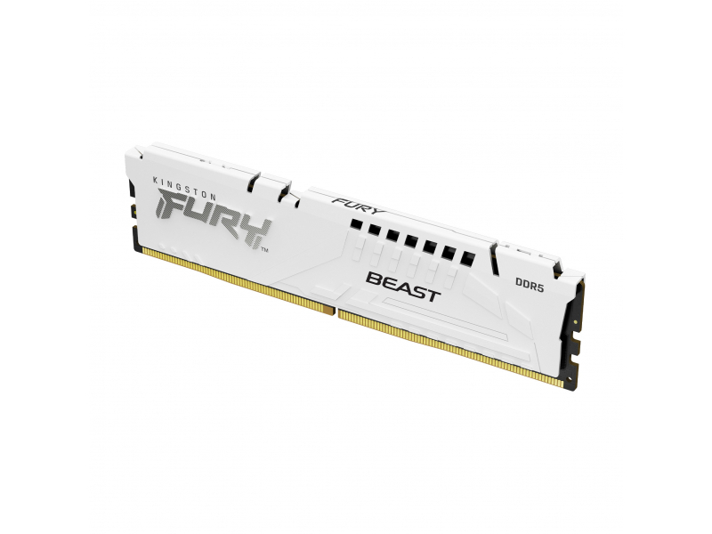 Kingston Technology FURY Beast 16 GB 5200 MT/s DDR5 CL40 DIMM White XMP