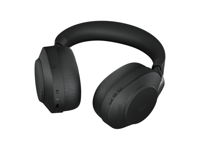 Jabra Evolve2 85, UC Stereo Auricolare Con cavo e senza cavo A Padiglione Ufficio USB tipo-C Bluetooth Nero