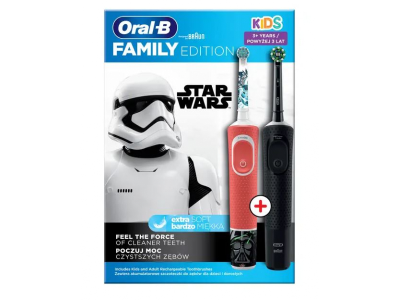 ORAL-B D103 Nero D100 Star Wars D103 D100STWA