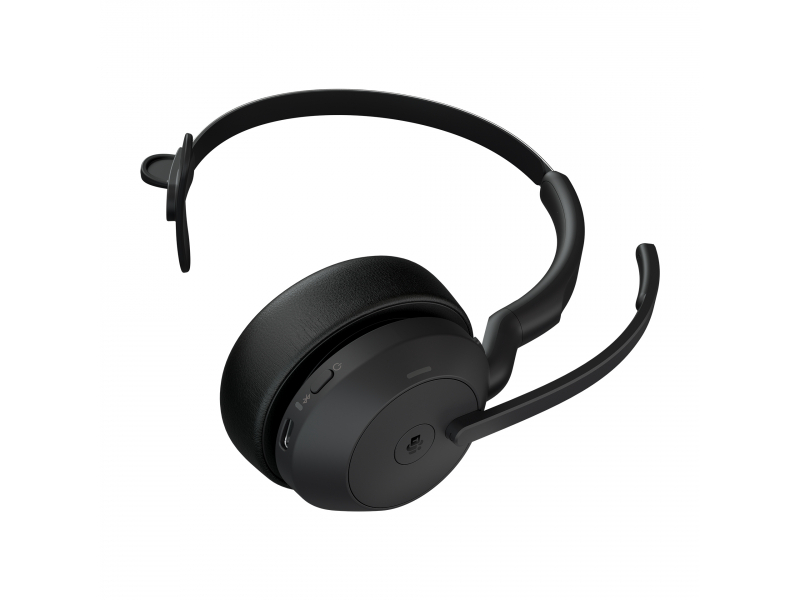 Jabra 25599-899-989 cuffia e auricolare Con cavo e senza cavo A Padiglione Ufficio Bluetooth Base di ricarica Nero