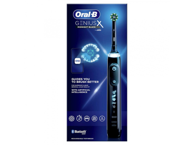 Oral-B Genius X Adulto Spazzolino oscillante Nero