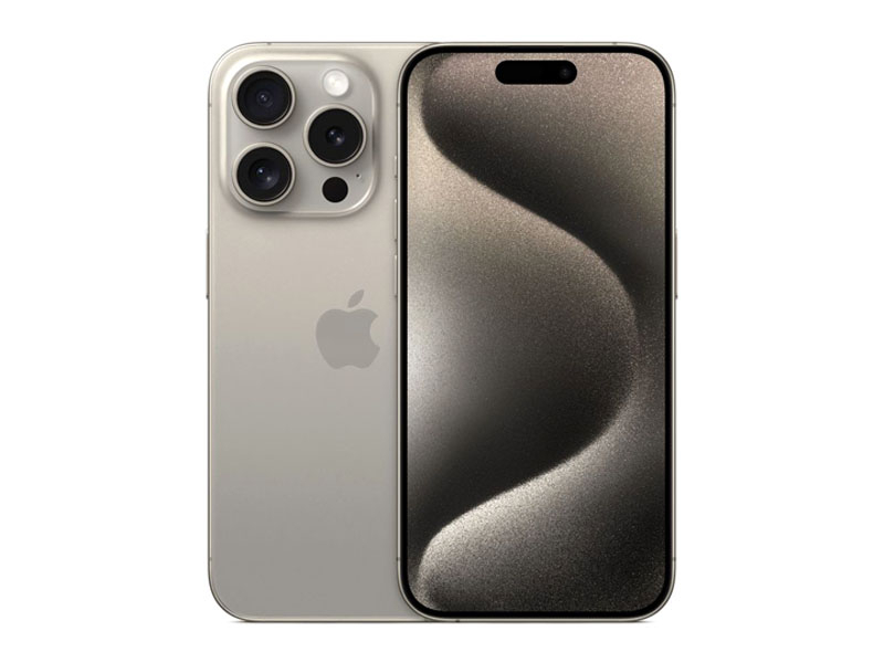 Apple iPhone 15 Pro Max 1TB titanio naturale (display Super Retina XDR da 6,7", display sempre attivo, isola dinamica)