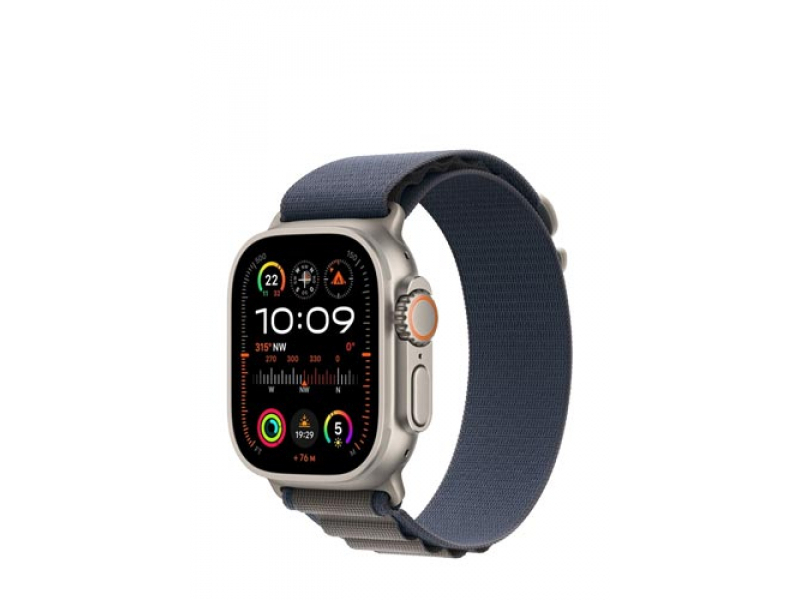 Apple Watch Ultra 2 OLED 49 mm Digitale 410 x 502 Pixel Touch screen 4G Titanio GPS [satellitare] (APPLE WATCH ULTRA 2 CELL 49M