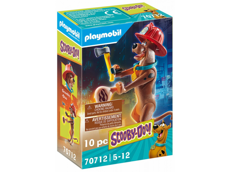 Playmobil - SCOOBY DOO! Pompiere 70712