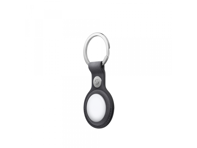 Apple Portachiavi AirTag in tessuto FineWoven - Nero (AIRTAG FINE WOVEN KEY RING - BLACK)