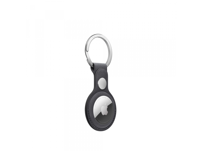 Apple Portachiavi AirTag in tessuto FineWoven - Nero (AIRTAG FINE WOVEN KEY RING - BLACK)