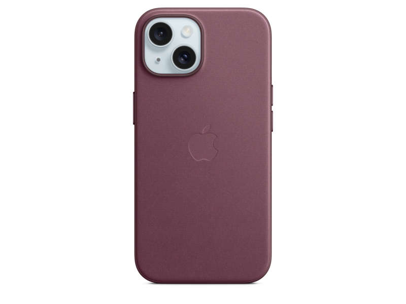 iPhone 15 FineWoven Case with MagSafe - Mulberry