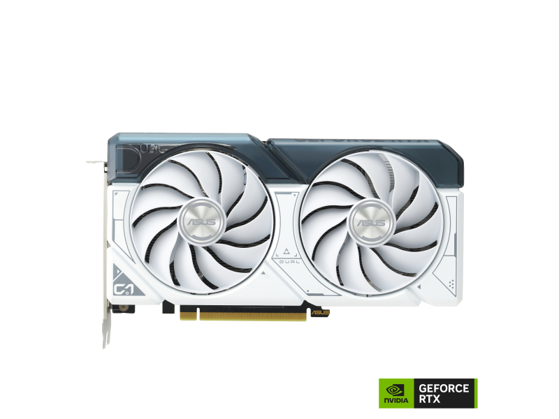 ASUS VGA GEFORCE RTX 4060, DUAL-RTX4060-O8G-WHITE, 8GB GDDR6, 3DP/HDMI, BIANCA, DLSS 3