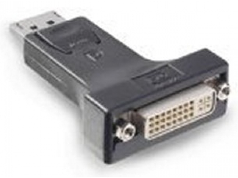 PNY QSP-DPDVISL adattatore per inversione del genere dei cavi DVI-I Display Port Nero (Cable/Display Port to DVI-SL - [single l