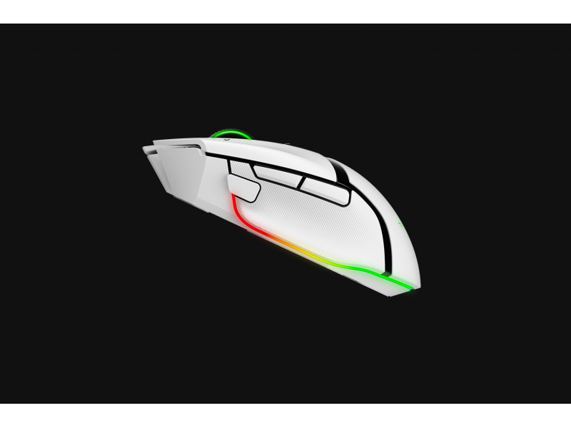 Razer Basilisk V3 Pro mouse Gaming Mano destra RF Wireless + Bluetooth + USB Type-C Ottico 30000 DPI (Basilisk V3 Pro - White)