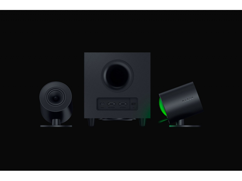 Razer Nommo V2 altoparlante Range completo Nero Con cavo e senza cavo (Nommo V2)