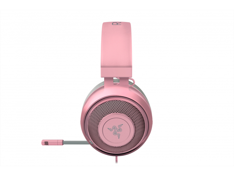 Razer KRAKEN Auricolare Cablato A Padiglione Giocare Rosa (RAZER KRAKEN QUARTZ OVAL GAMING HEADSET)